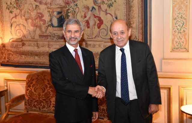  Visit of Hon'ble External Affairs Minister Shri S. Jaishankar to France in November 2019