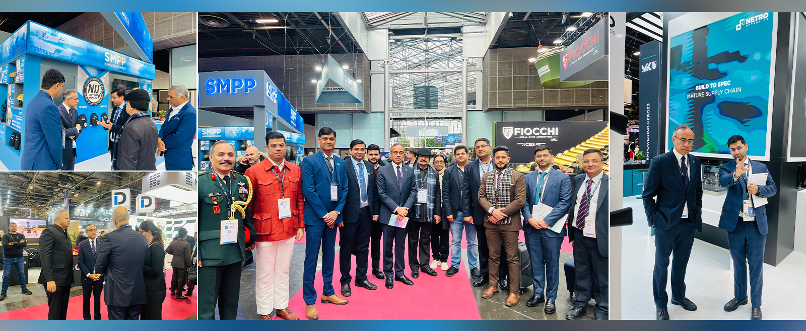 Indian delegation at 2025 Milipol Paris Expo