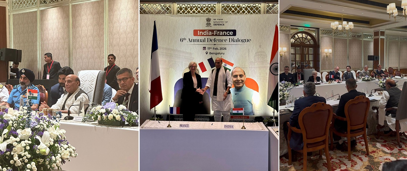 6th India-France Annual Defence Dialogue in Bangalore 