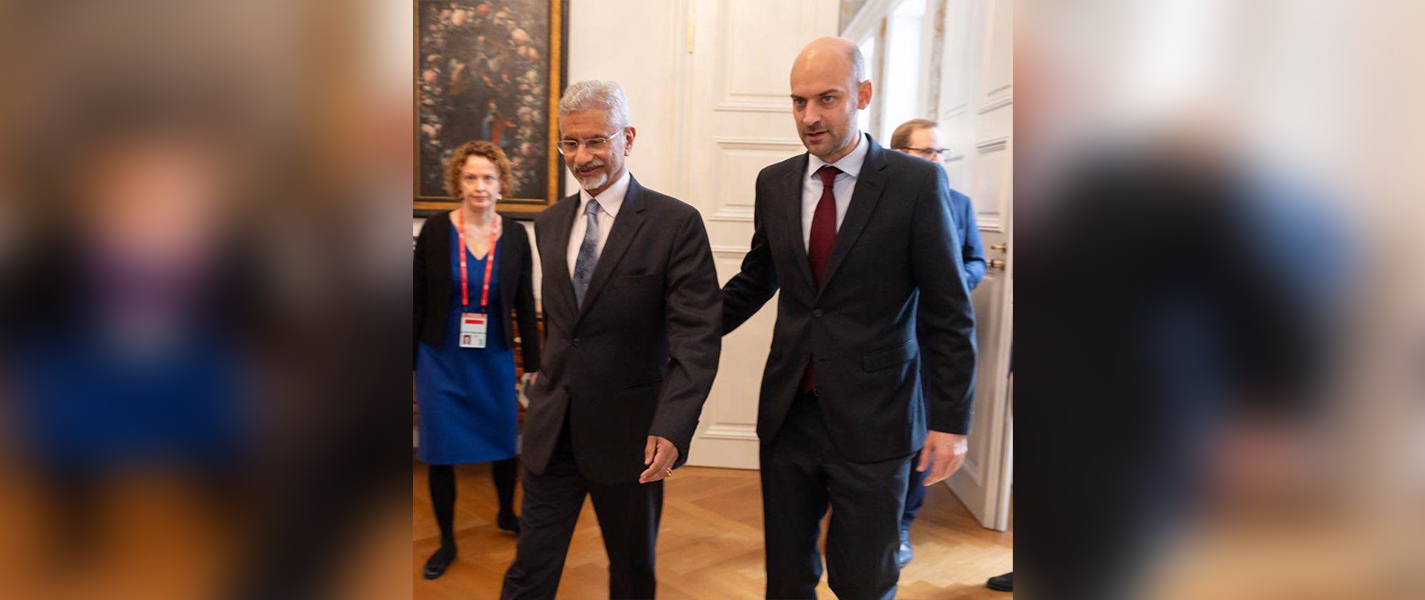 External Affairs Minister Dr. S. Jaishankar, met H.E. Jean-Noël Barrot, French Minister for Europe and Foreign Affairs, at the Munich Security Conference