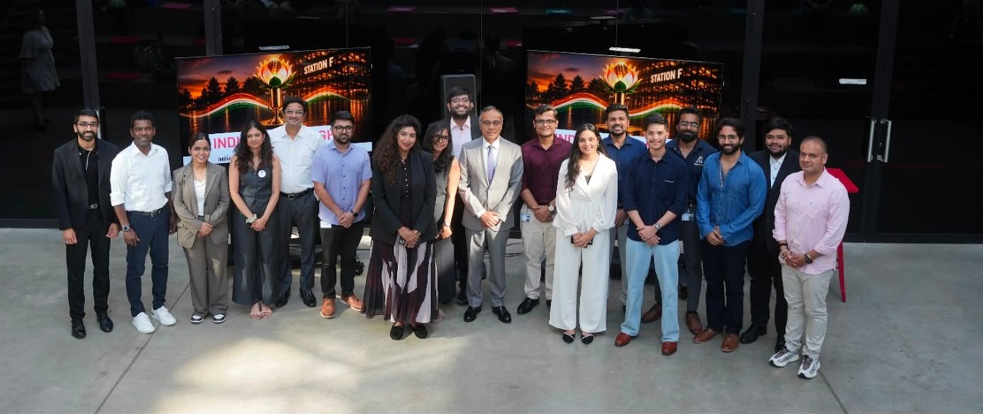 Ambassador Sanjeev Singla addressed the second cohort of 10 Indian startups at the IndiaAI Demo Day hosted at STATION F Paris, under the India-France Launchpad Programme.