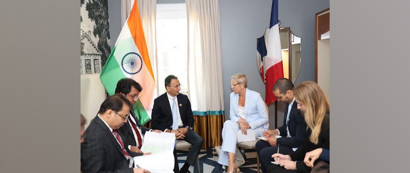 MOS Commerce and Industry, Electronics and IT, Mr. Jitin Prasada met Ms. Anne Le Hénanff, Minister Delegate for Artificial Intelligence and Digital Affairs of France on the sidelines of the G20 Innovation Ministerial in USA
