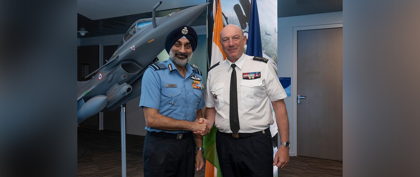 Visit of Chief of Air Staff, Air Chief Marshal AP Singh, PVSM AVSM to France.