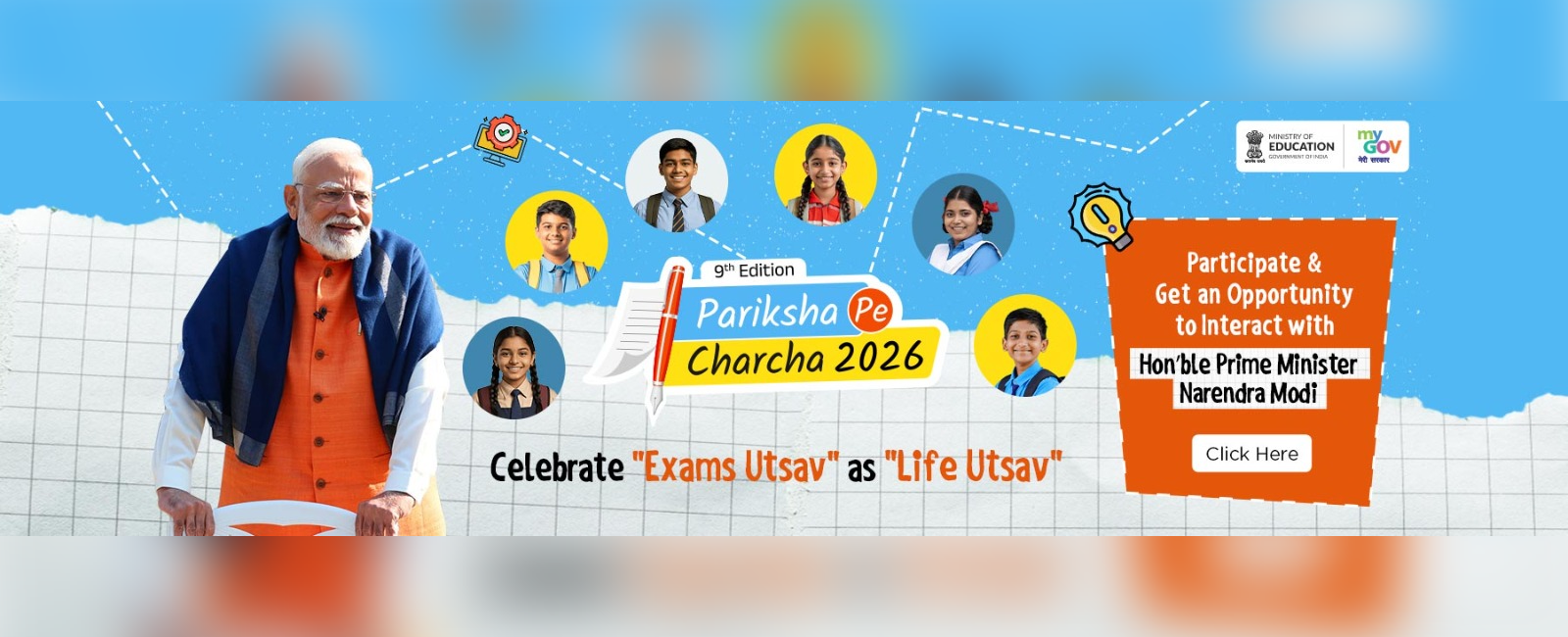 9th Edition of Pariksha Pe Charcha 2026