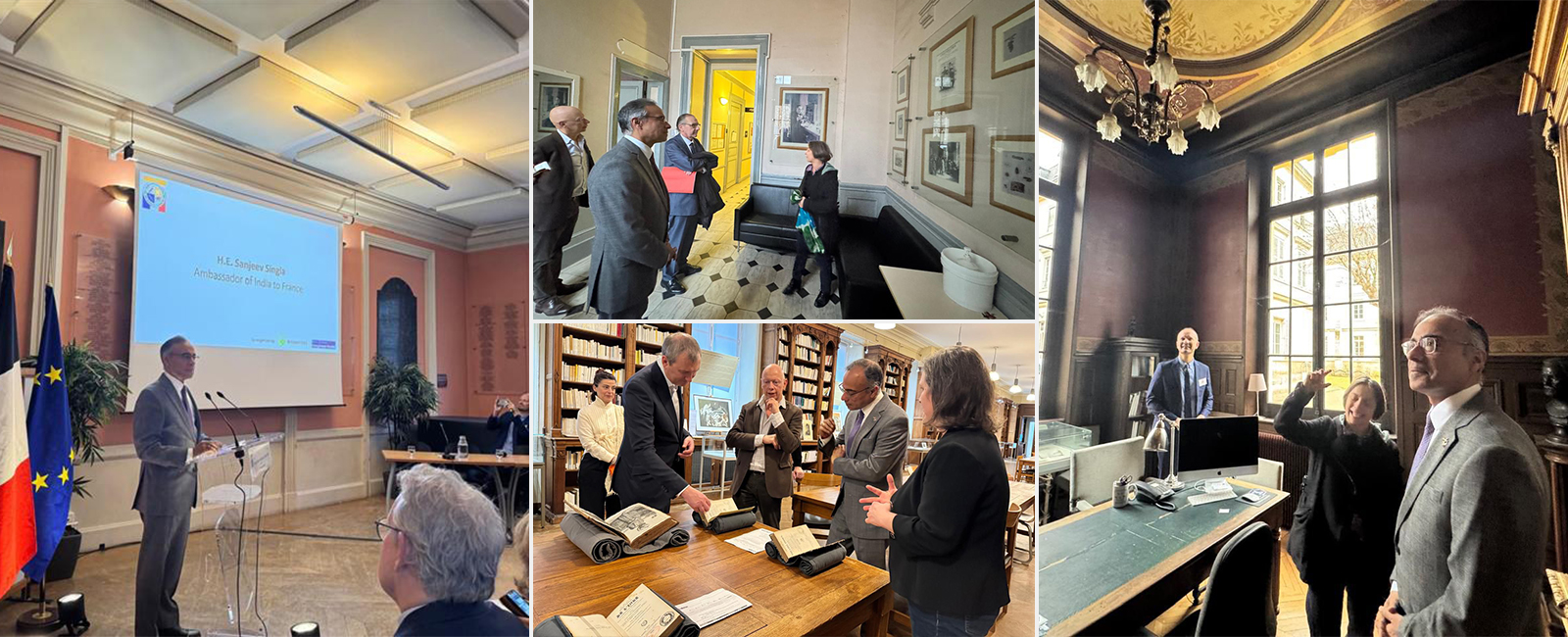 Visit to École normale supérieure–PSL