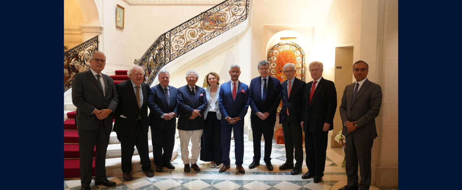 External Affairs Minister Dr. S. Jaishankar met with the strategic community in Paris, France