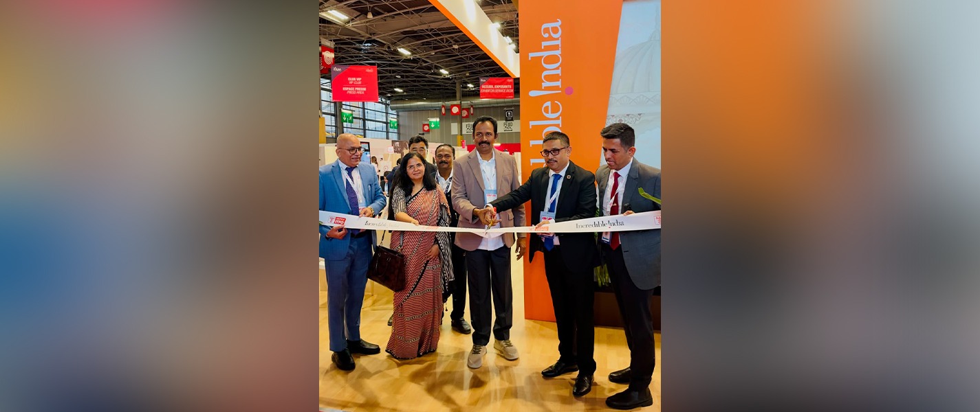 Inauguration of the Incredible India Pavilion at IFTM Top Resa, Paris