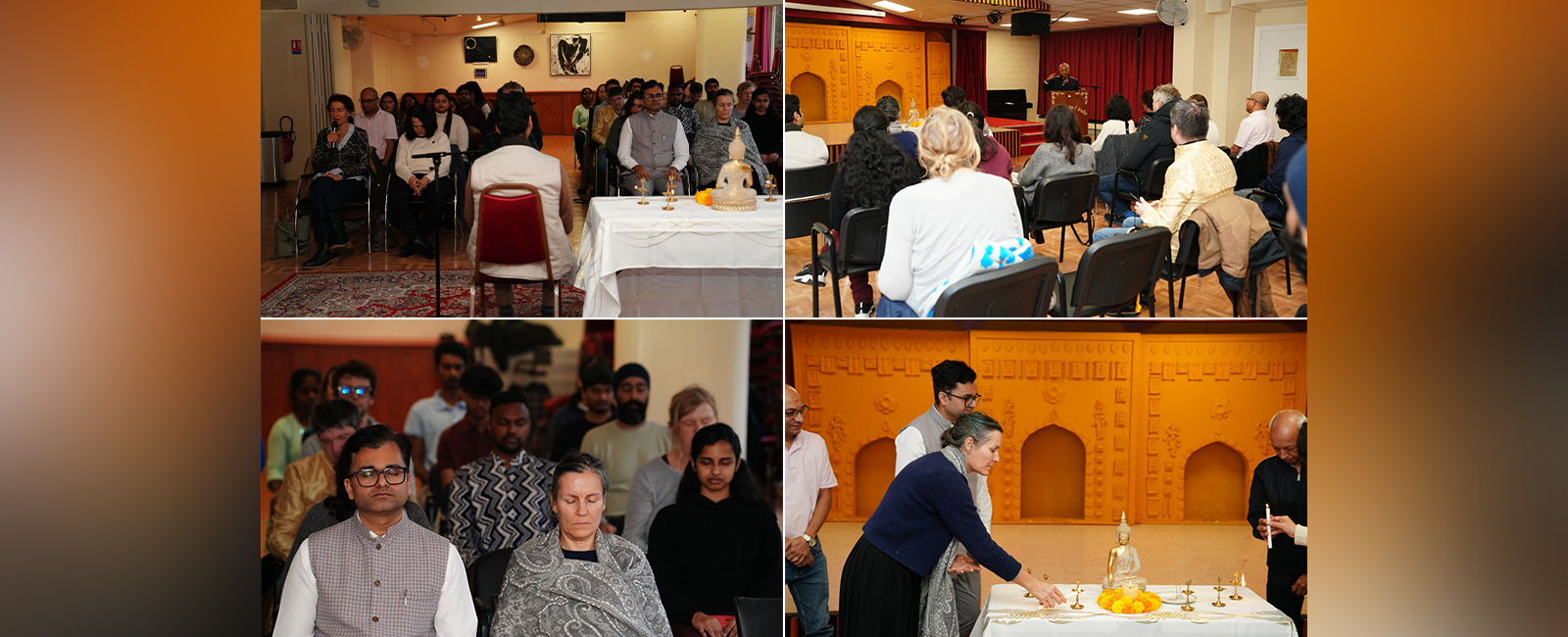 Celebrations of World Meditation Day at Maison de L’Inde.