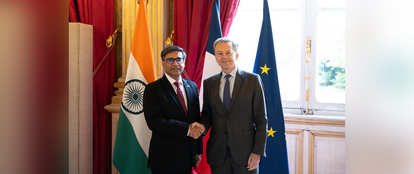 Foreign Secretary Vikram Misri co-chaired the India–France Foreign Office Consultations with Secretary General of the French Ministry for Europe and Foreign Affairs Mr. Martin Briens in Paris.
