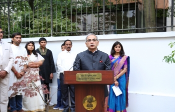 Celebration of 72nd Independence Day at Embassy of India in Paris