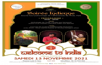 "Soiree Indienne" an evening with Indian music, and stories about "Jhansi ki Rani" as part of Amrit Mahotsav 