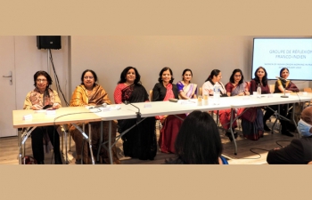 Forum with Women of Indian-origin working in France, sharing their experiences